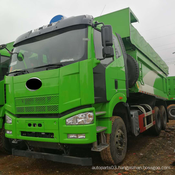 Flat Top Diesel Dump Truck 8X4 350hp Tipper Truck